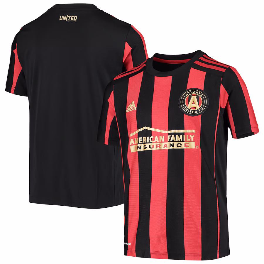 Youth Atlanta United FC adidas Red 2019 Replica Primary Jersey - Jersey
