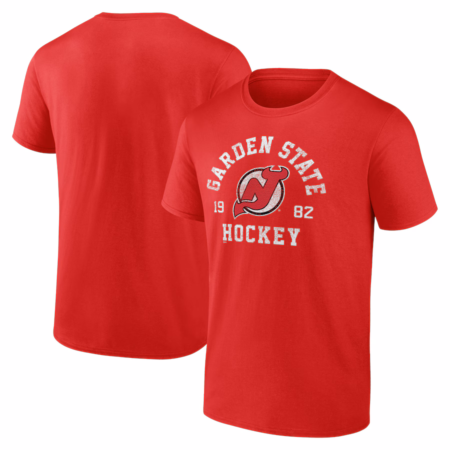 Men's New Jersey Devils Red District T-Shirt - Jersey