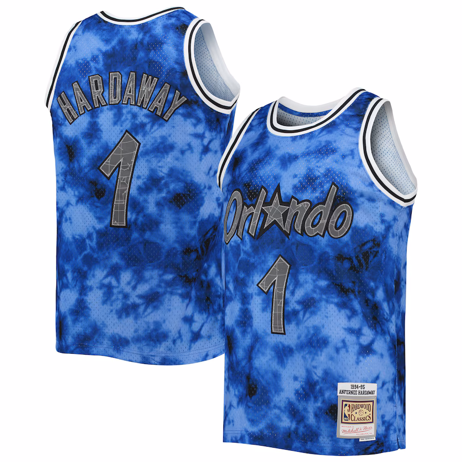 Men's Orlando Magic Penny Hardaway Mitchell & Ness Blue 1994/95 Galaxy Swingman Jersey - Jersey
