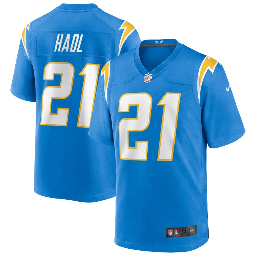 Men's Los Angeles Chargers John Hadl Nike Powder Blue Game Retired Player Jersey - Jersey