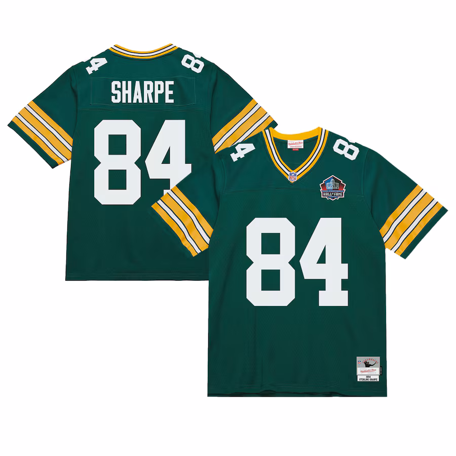 Men's Green Bay Packers Sterling Sharpe Mitchell & Ness Green 1994 Legacy Replica Jersey - Jersey