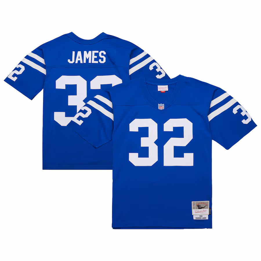 Men's Indianapolis Colts Edgerrin James Mitchell & Ness Royal 1999 Legacy Replica Jersey - Jersey