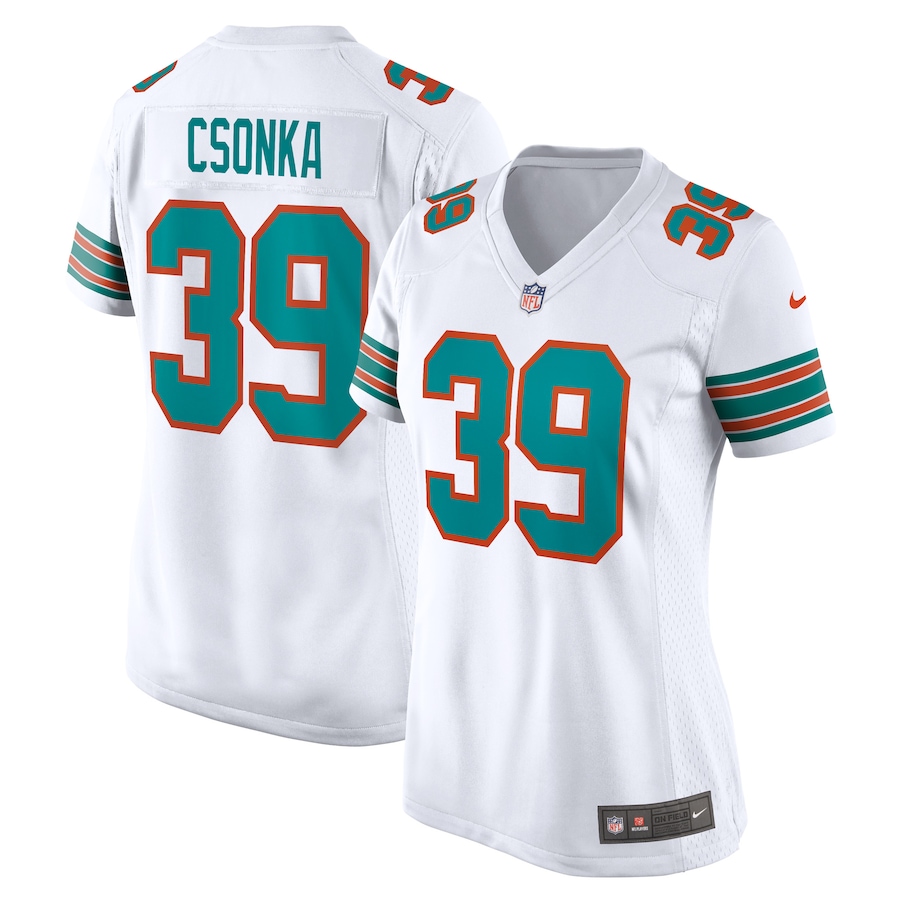 Men's Miami Dolphins Larry Csonka Nike White Retired Player Jersey - Jersey