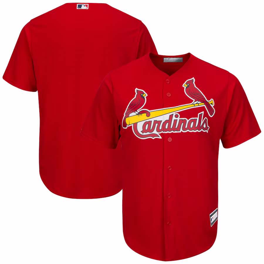 Men's St. Louis Cardinals Red Big & Tall Replica Team Jersey - Jersey