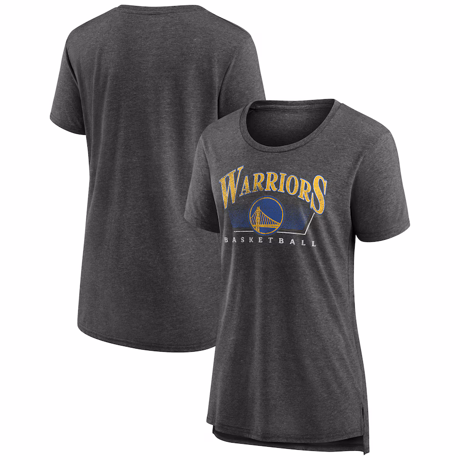 Women's Golden State Warriors Gray Selection Tri-Blend T-Shirt - Jersey