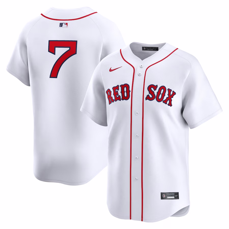 Men's Boston Red Sox Masataka Yoshida Nike White Home Limited Player Jersey - Jersey