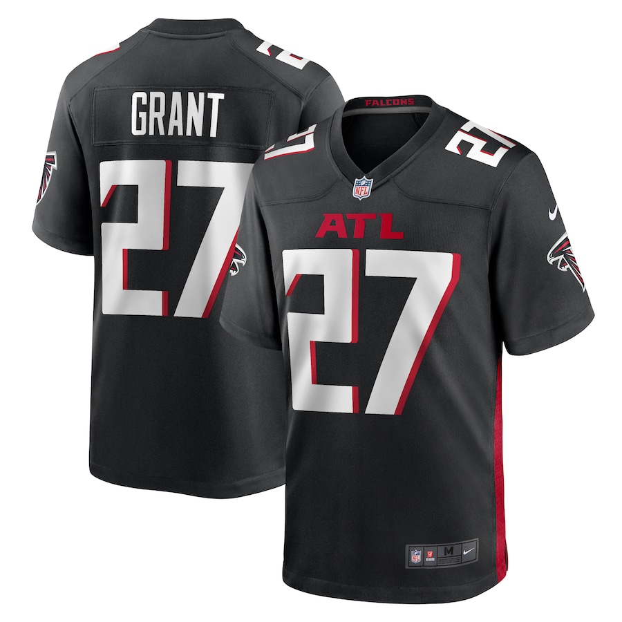 Men's Atlanta Falcons Richie Grant Nike Black Game Jersey - Jersey