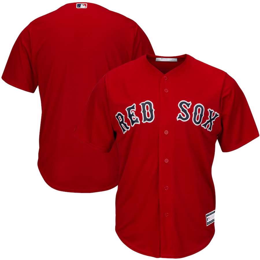 Men's Boston Red Sox Red Big & Tall Replica Team Jersey - Jersey
