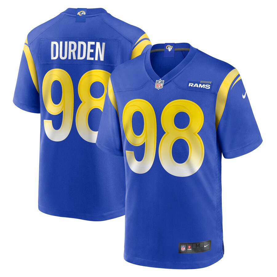 Men's Los Angeles Rams Cory Durden Nike  Royal  Game Jersey - Jersey