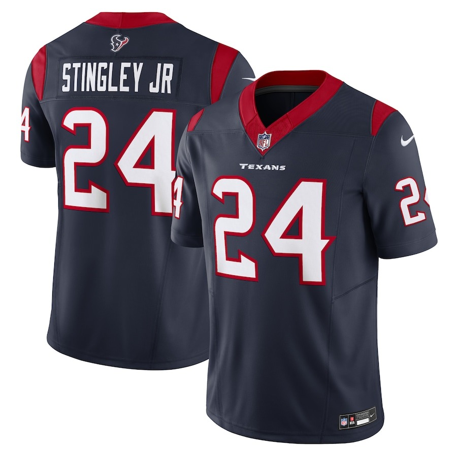 Men's Houston Texans Derek Stingley Jr. Nike Navy Vapor F.U.S.E. Limited Jersey - Jersey