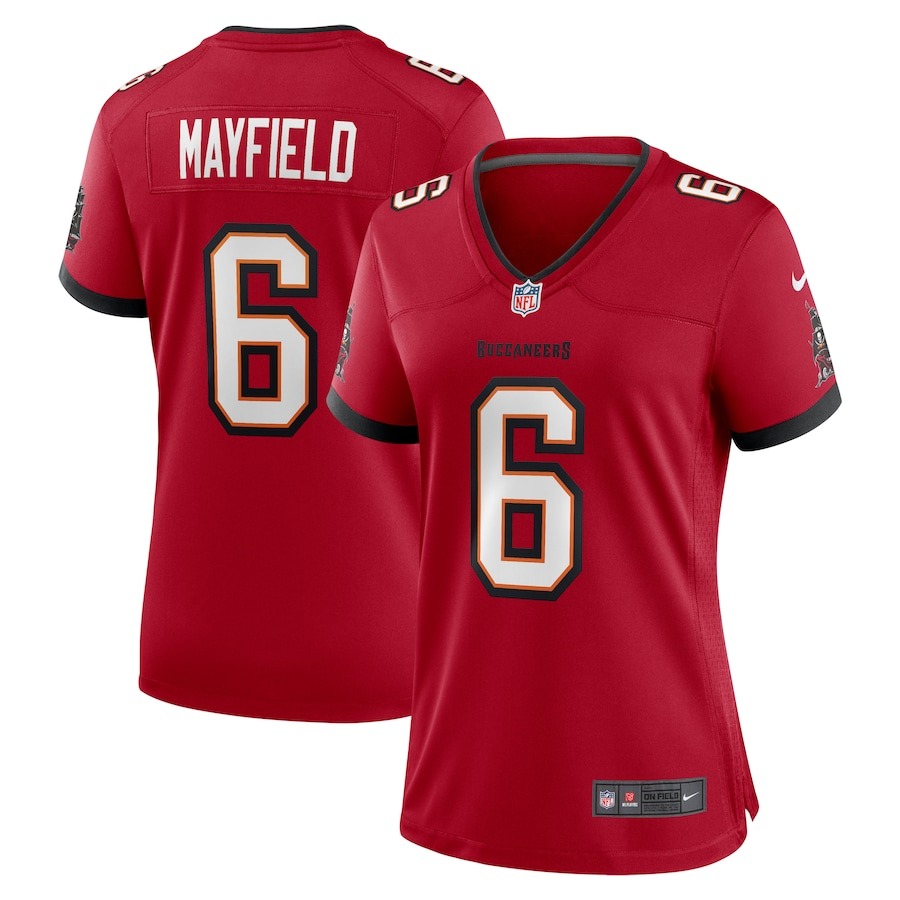 Women's Tampa Bay Buccaneers Baker Mayfield Nike Red Game Jersey - Jersey