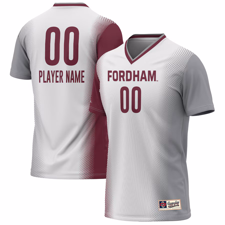 Fordham Rams GameDay Greats Youth Lightweight Pick-A-Player NIL Women's Soccer Jersey - White - Jersey