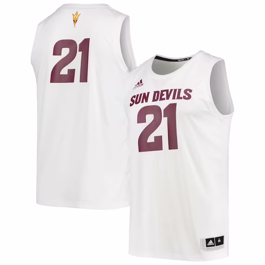 #21 Arizona State Sun Devils adidas Swingman Jersey - White - Jersey
