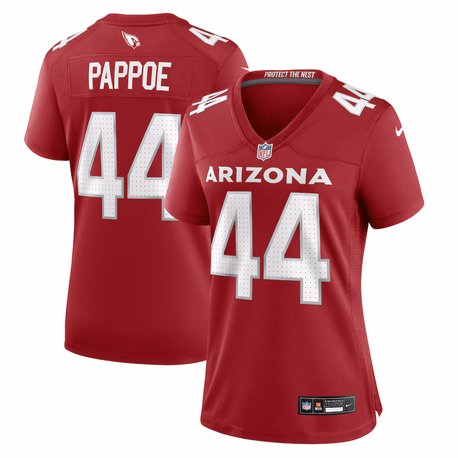 Women's Arizona Cardinals Owen Pappoe Nike Cardinal Game Jersey - Jersey