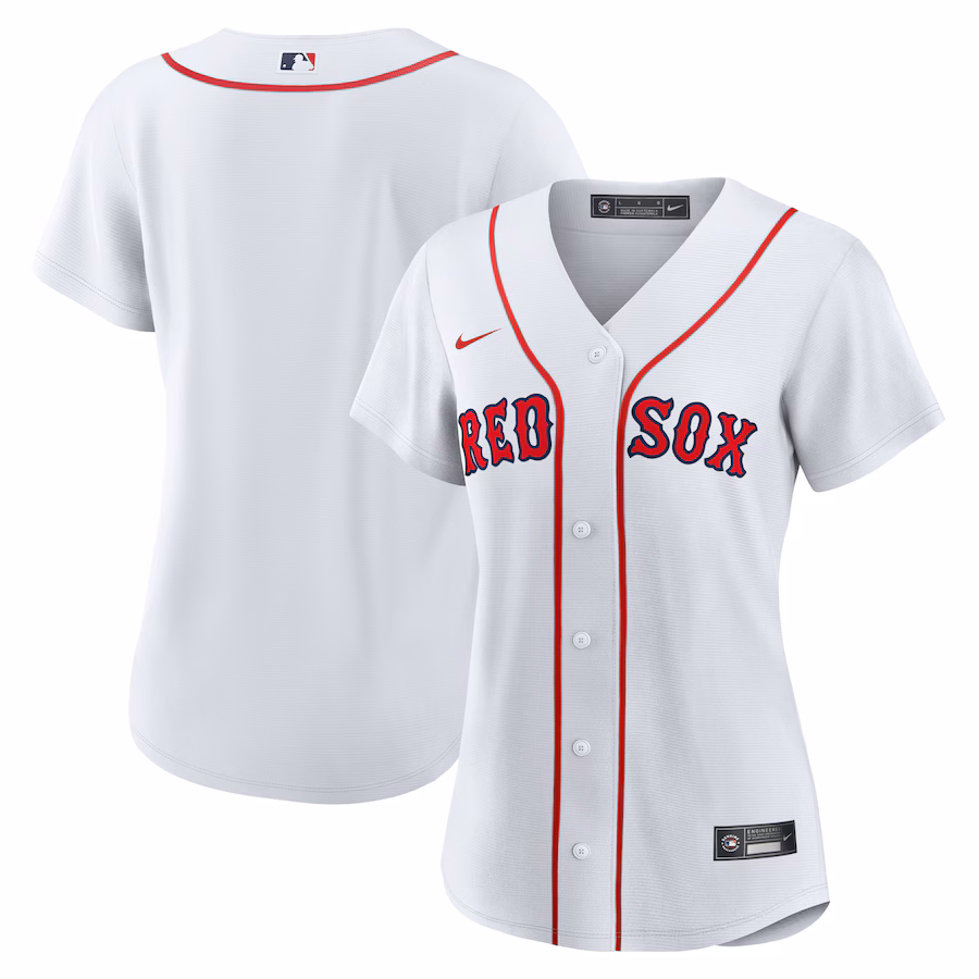 Women's Boston Red Sox Nike White Home Replica Team Jersey - Jersey