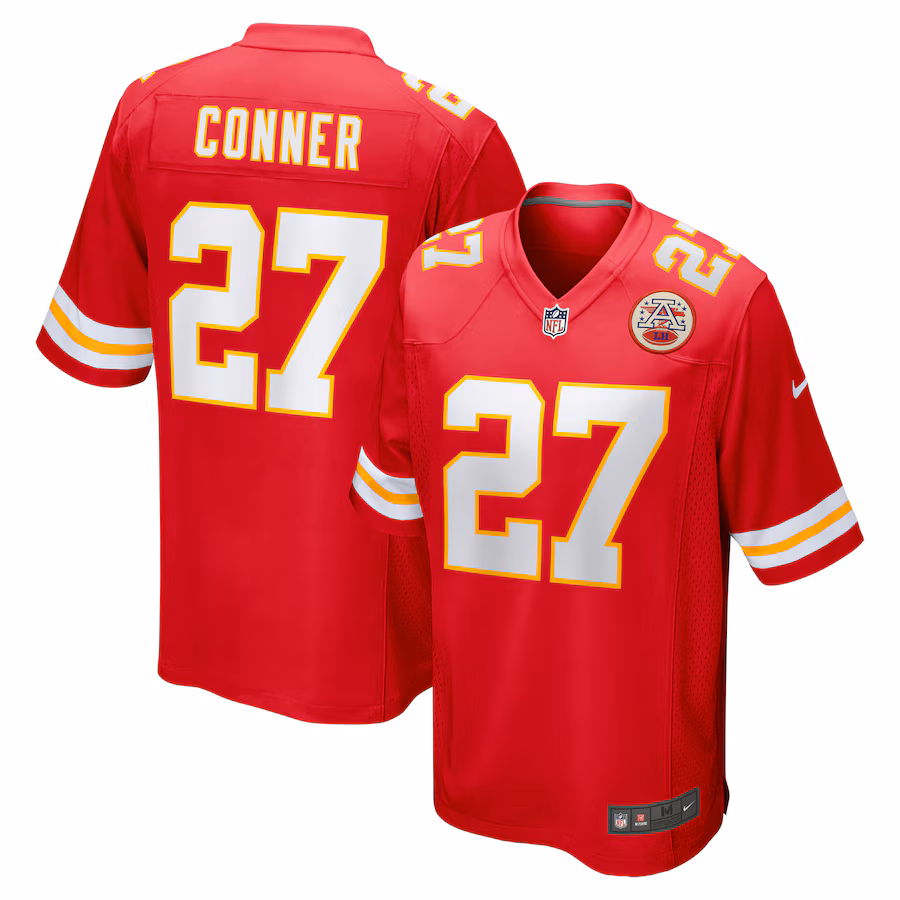 Men's Kansas City Chiefs Chamarri Conner Nike Red Game Jersey - Jersey
