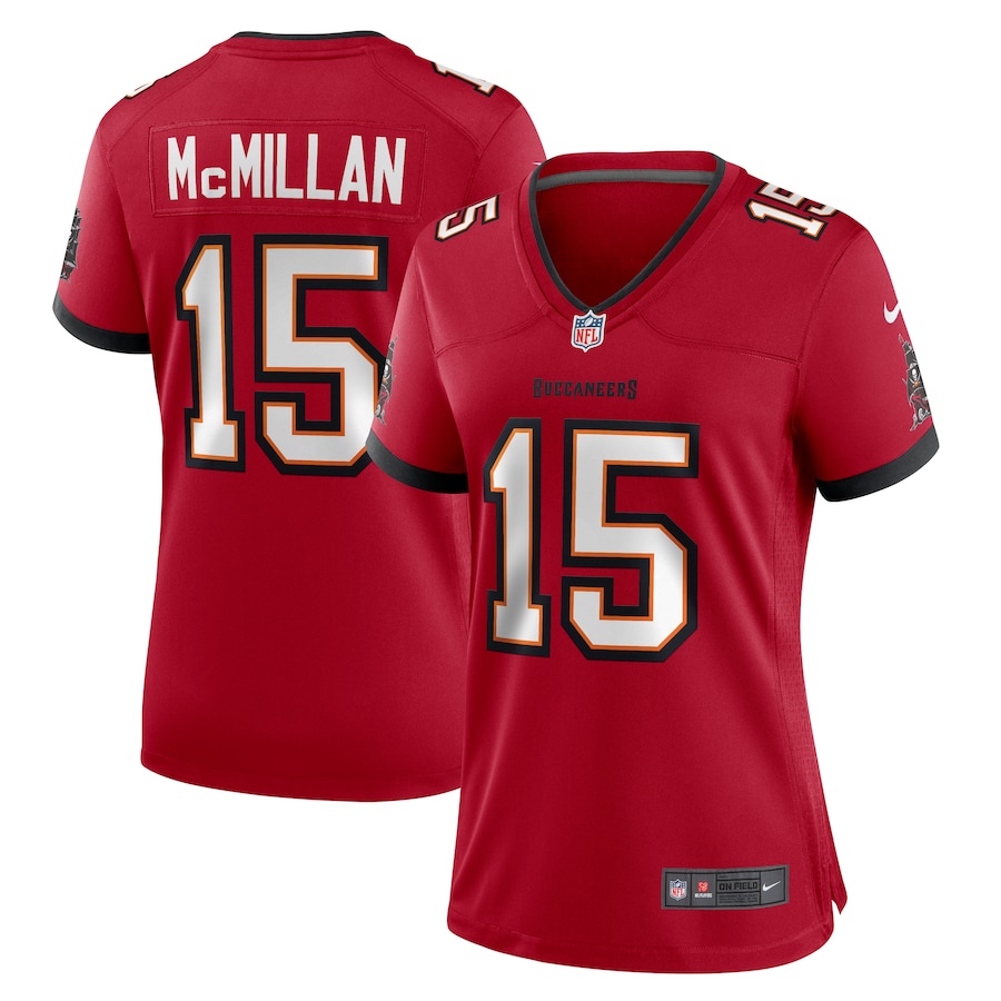Women's Tampa Bay Buccaneers Jalen McMillan Nike Red Game Jersey - Jersey