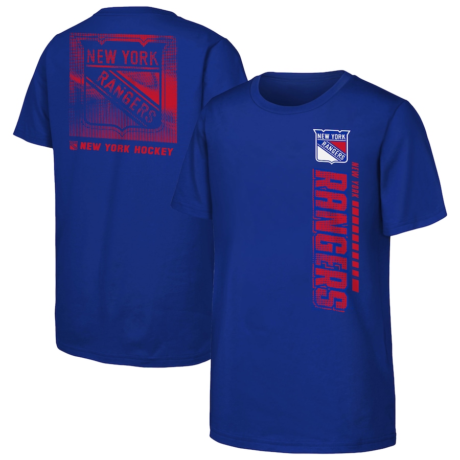 Youth New York Rangers Blue Atmosphere T-Shirt - Jersey