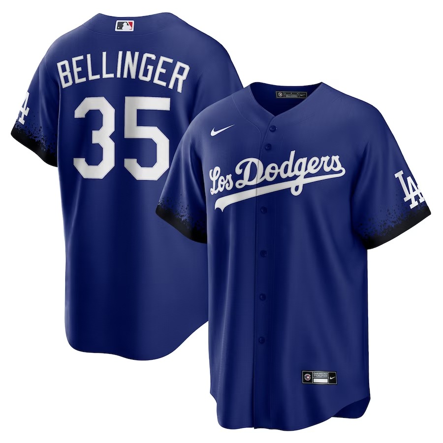Men's Los Angeles Dodgers Cody Bellinger Nike Royal City Connect Replica Player Jersey - Jersey