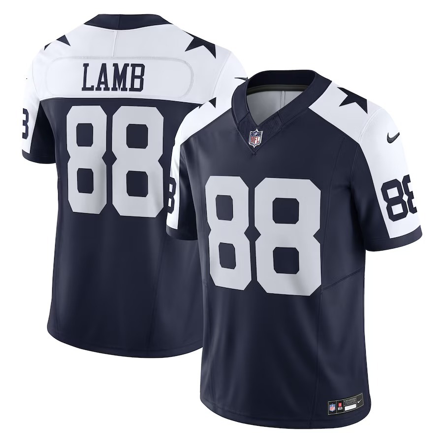 Men's Dallas Cowboys CeeDee Lamb Nike Navy Vapor F.U.S.E. Limited Jersey - Jersey