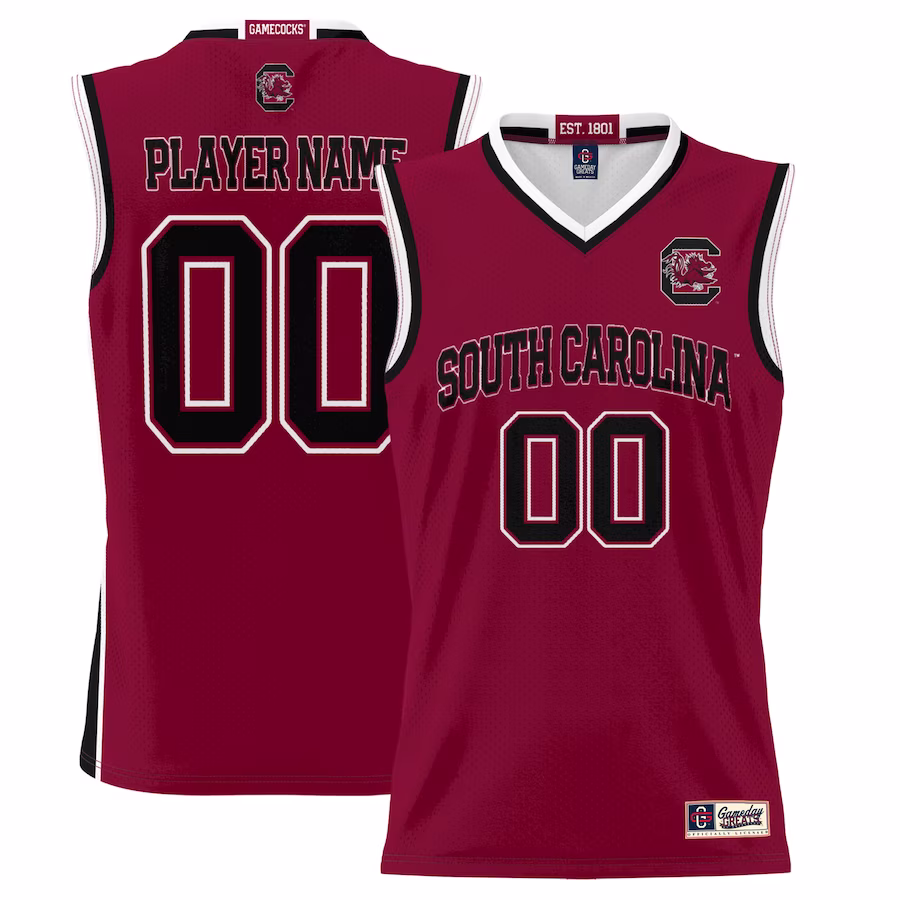 South Carolina Gamecocks GameDay Greats Unisex  Lightweight NIL Pick-A-Player Basketball Jersey - Garnet - Jersey