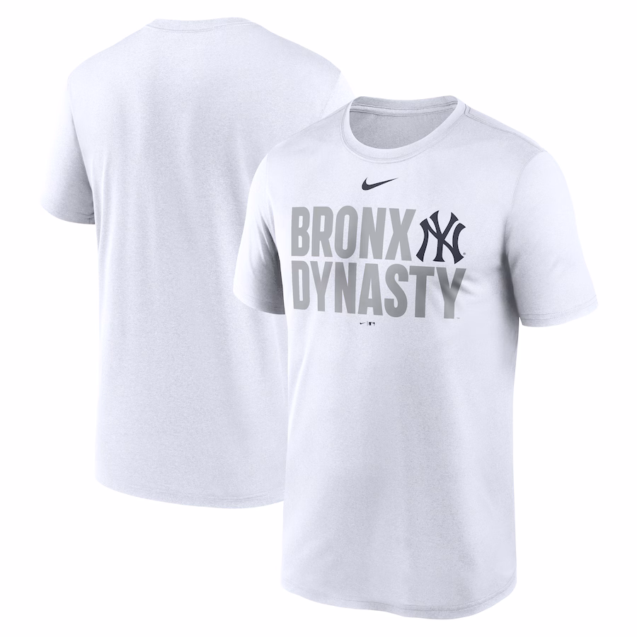 Men's New York Yankees Nike White Local Legend Performance T-Shirt - Jersey