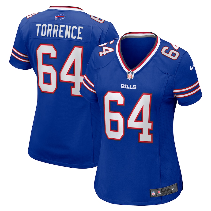 Women's Buffalo Bills O'Cyrus Torrence Nike Royal Home Game Jersey - Jersey