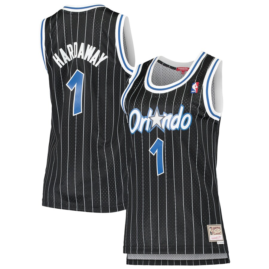 Women's Orlando Magic Penny Hardaway Mitchell & Ness Black 1994/95 Hardwood Classics Swingman Jersey - Jersey