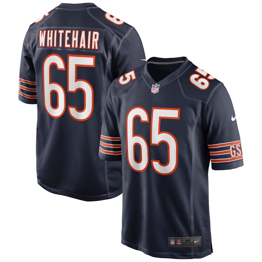 Men's Chicago Bears Cody Whitehair Nike Navy Game Jersey - Jersey