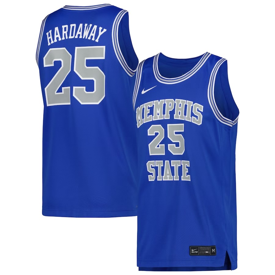 Penny Hardaway Memphis Tigers Nike Retro Performance Basketball Jersey - Royal - Jersey