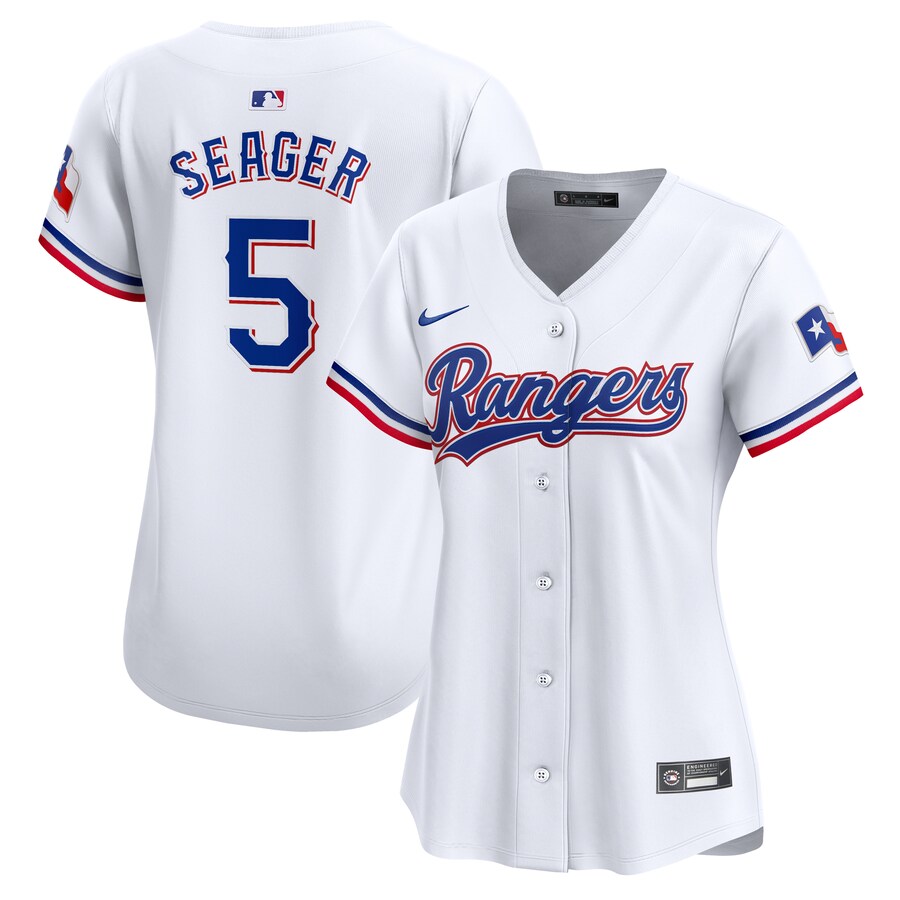 Women's Texas Rangers Corey Seager Nike White Home Limited Player Jersey - Jersey