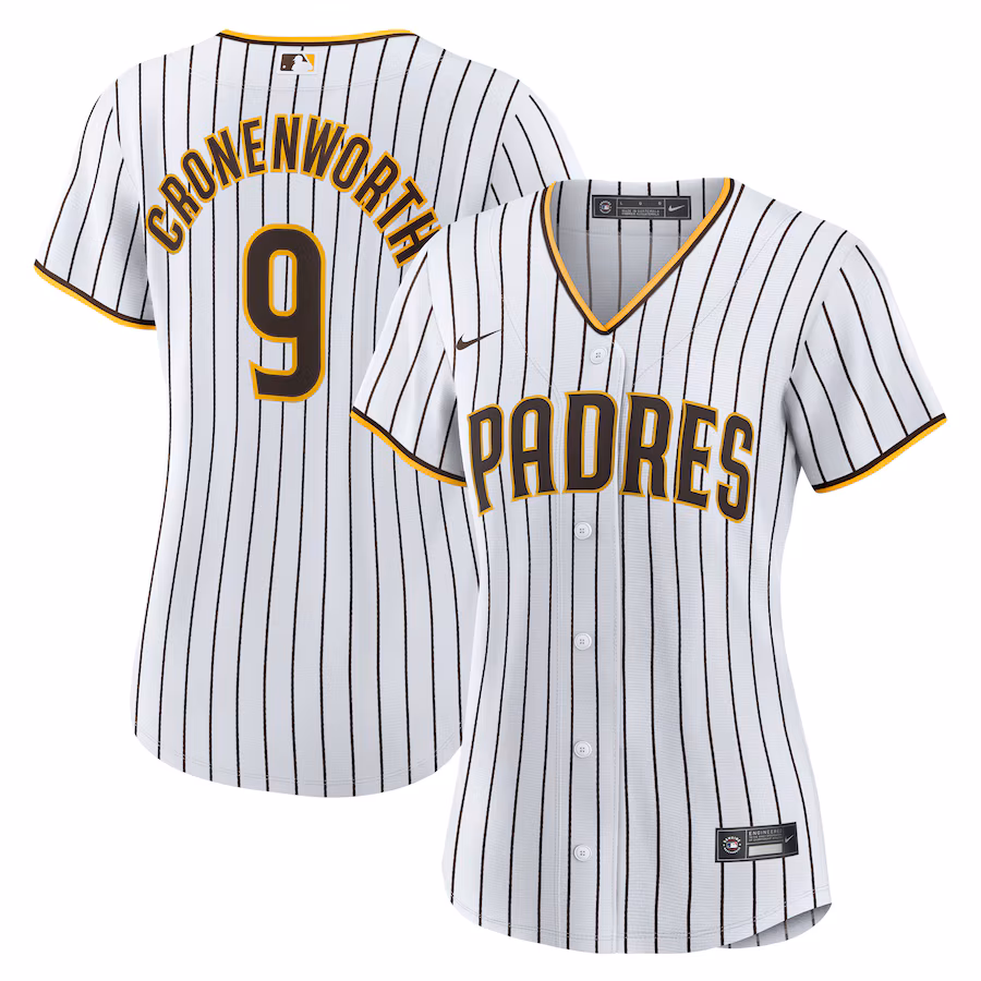 Women's San Diego Padres Jake Cronenworth Nike White Home Replica Jersey - Jersey