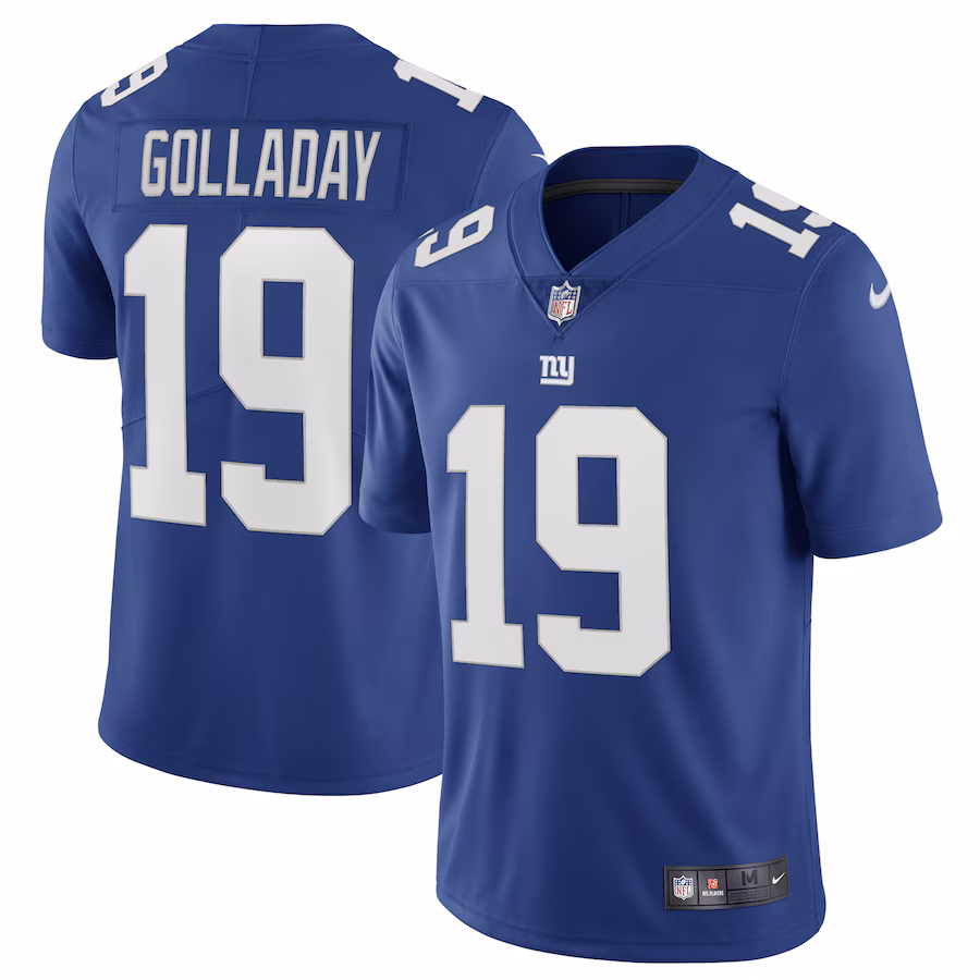 Men's New York Giants Kenny Golladay Nike Royal Vapor Limited Jersey - Jersey