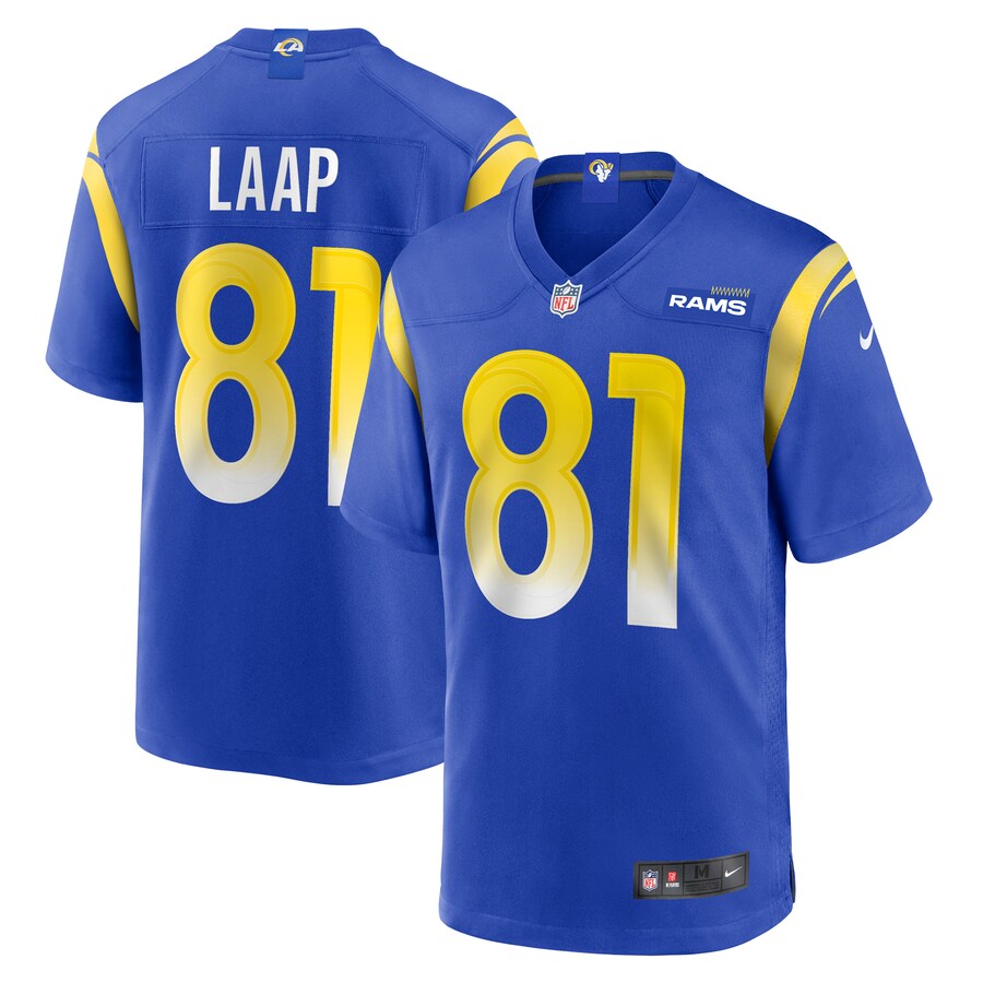 Men's Los Angeles Rams JJ Laap Nike  Royal Game Jersey - Jersey
