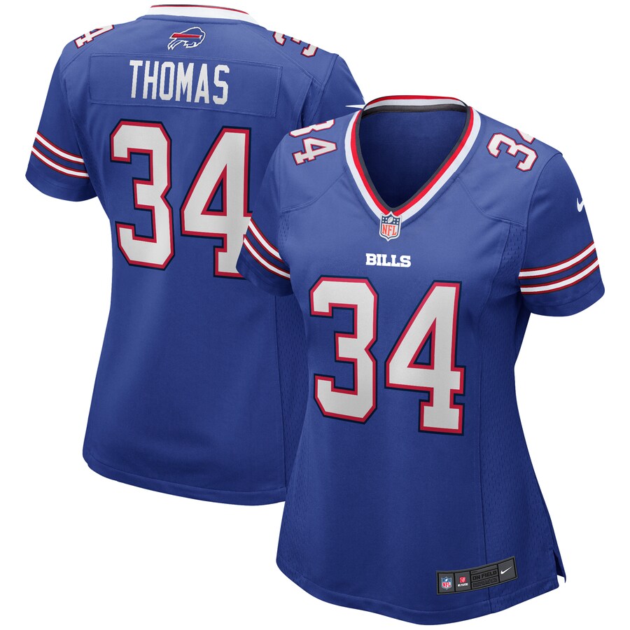 Women's Buffalo Bills Thurman Thomas Nike Royal Game Retired Player Jersey - Jersey