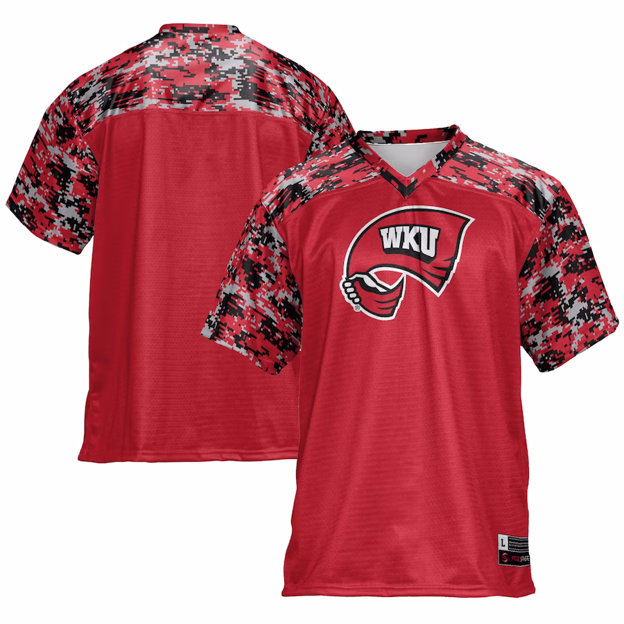 Western Kentucky Hilltoppers GameDay Greats Football Jersey - Red - Jersey