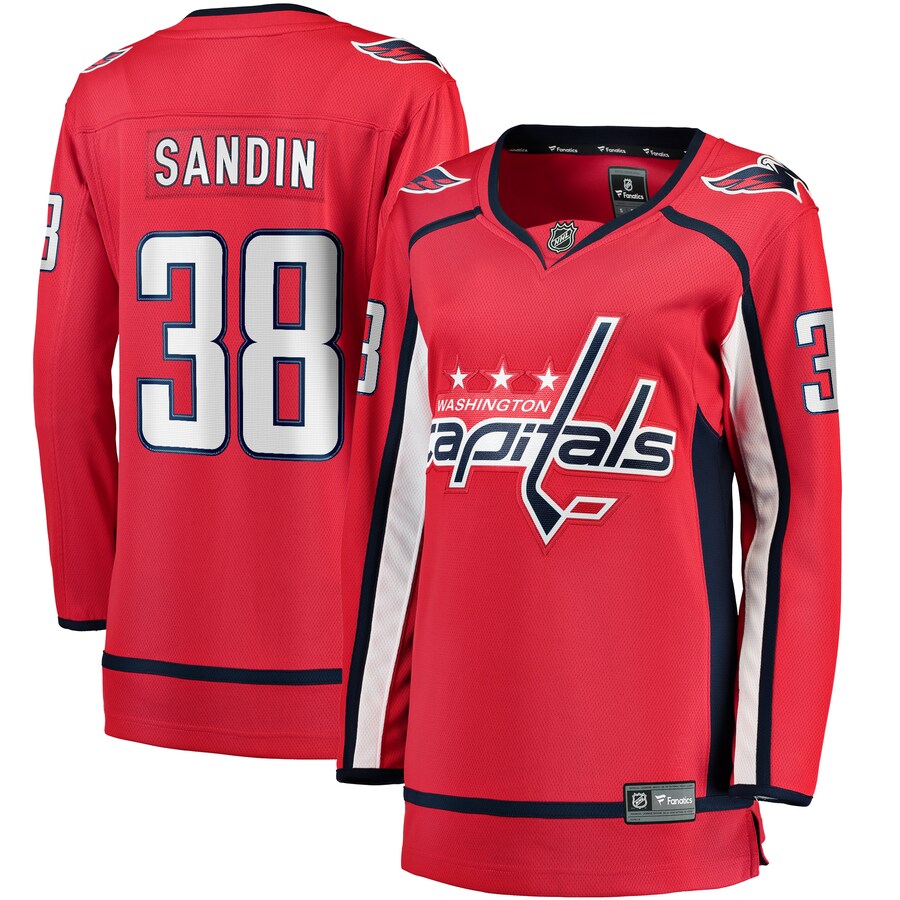 Women's Washington Capitals Rasmus Sandin Fanatics Branded Red Home Breakaway Jersey - Jersey