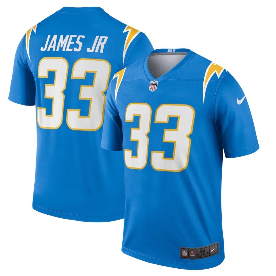 Men's Los Angeles Chargers Derwin James Nike Powder Blue Team Legend Player Performance Top - Jersey