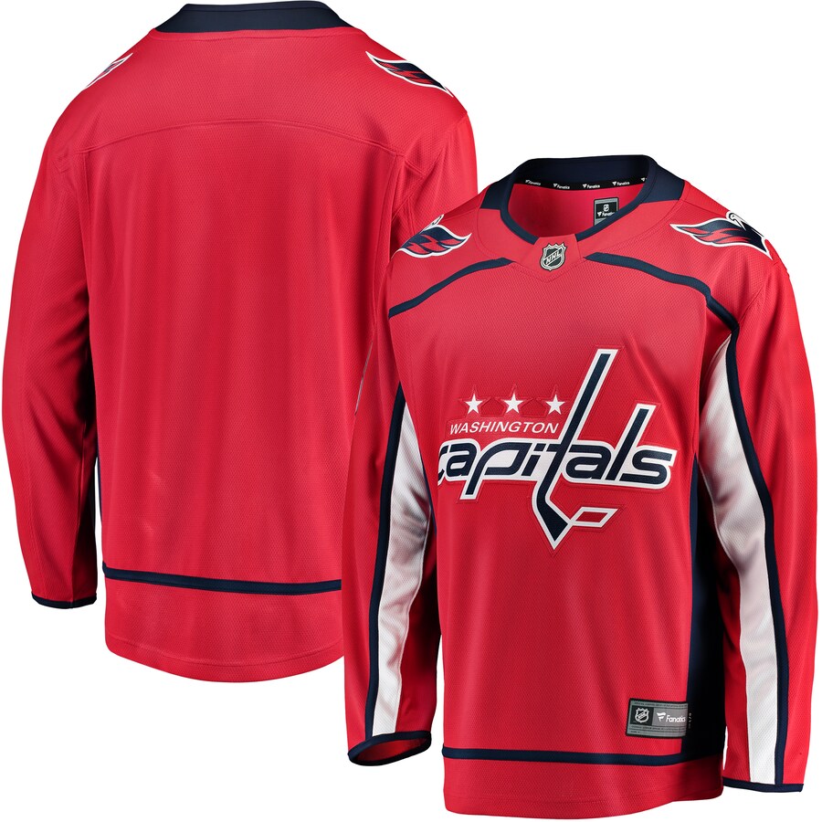 Men's Washington Capitals Fanatics Branded Red Breakaway Home Jersey - Jersey