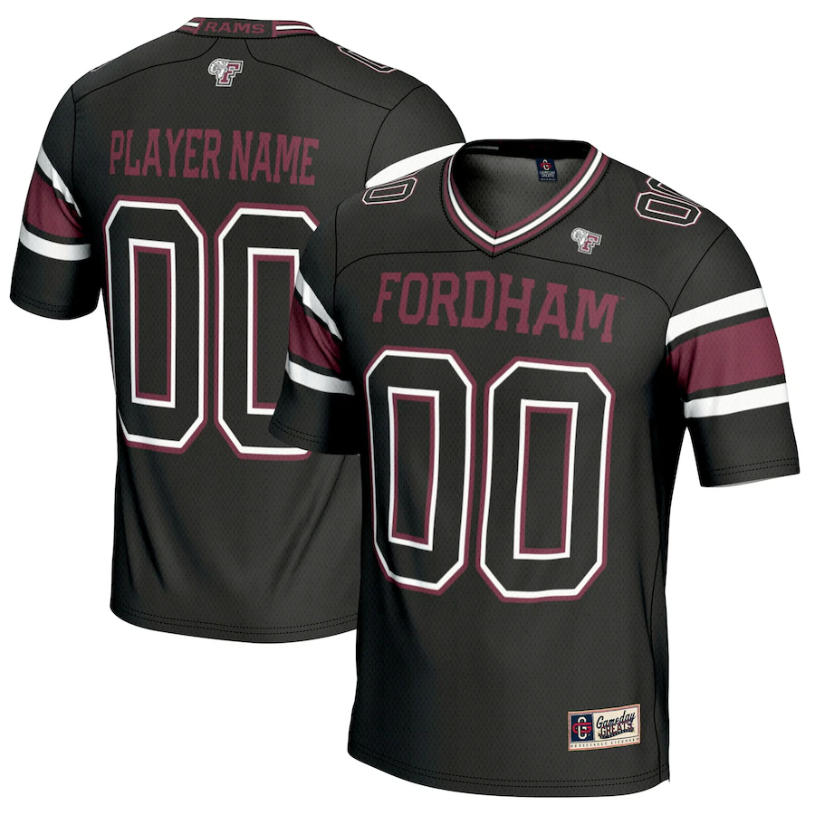 Fordham Rams GameDay Greats Youth NIL Pick-A-Player Football Jersey - Black - Jersey