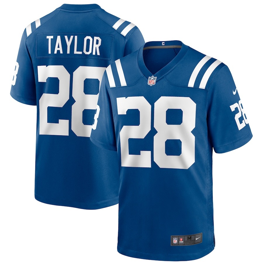 Men's Indianapolis Colts Jonathan Taylor Nike Royal Game Jersey - Jersey