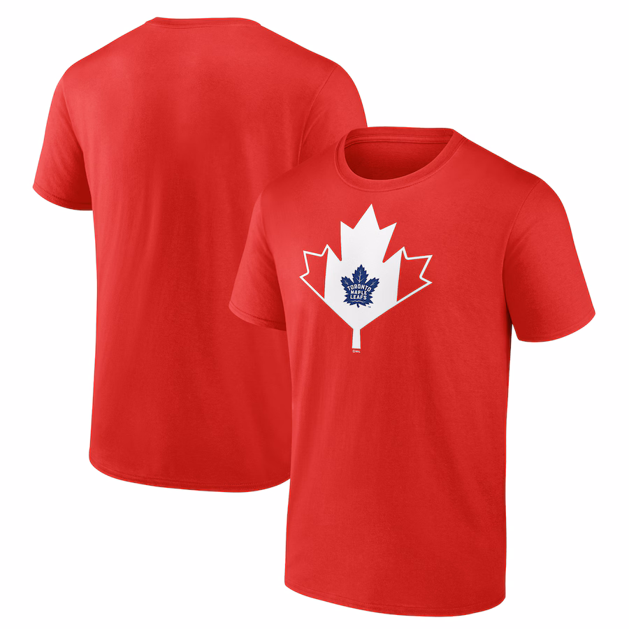 Men's Toronto Maple Leafs Red Canada Day T-Shirt - Jersey