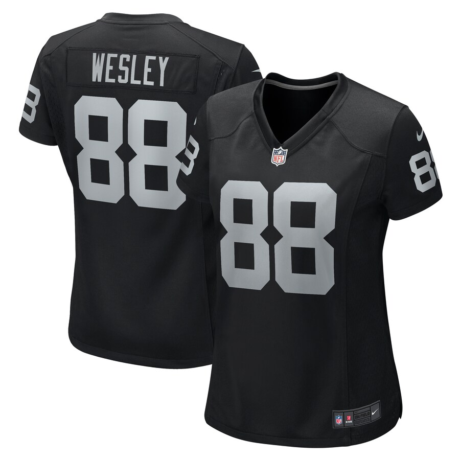 Women's Las Vegas Raiders Antoine Wesley Nike  Black Team Game Jersey - Jersey
