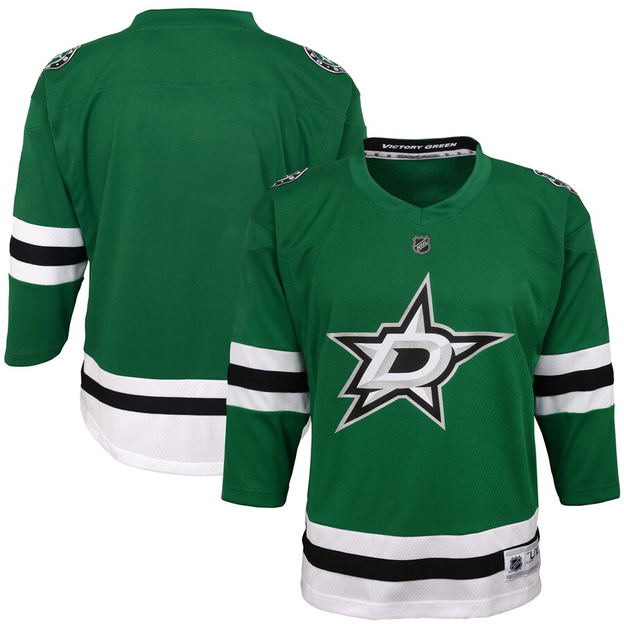 Youth Dallas Stars Green Home Replica Blank Jersey - Jersey