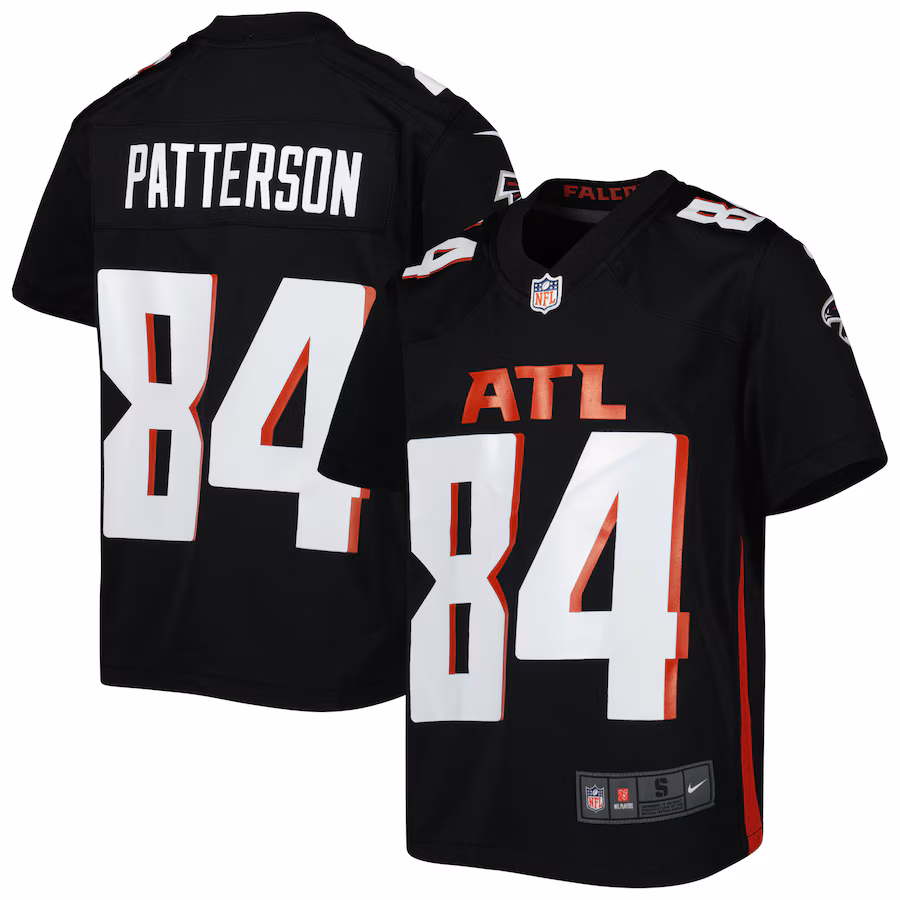 Youth Atlanta Falcons Cordarrelle Patterson Nike Black Game Jersey - Jersey