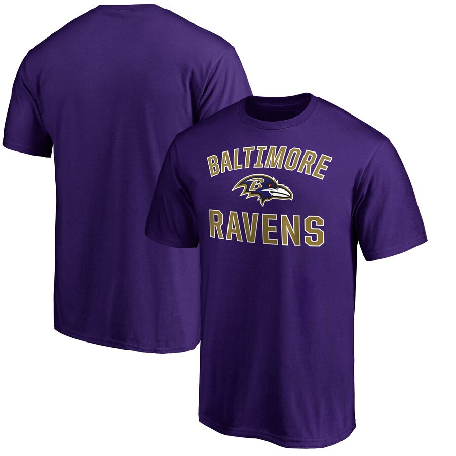 Men's Baltimore Ravens Purple Victory Arch T-Shirt - Jersey