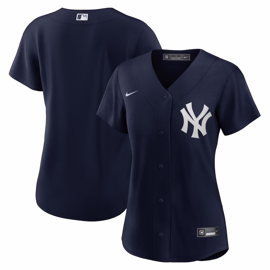 Women's New York Yankees Nike Navy Alternate Replica Team Jersey - Jersey