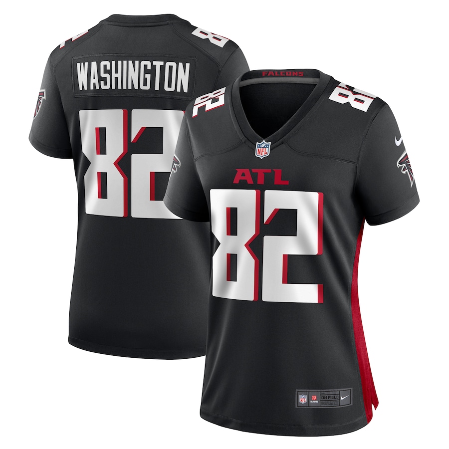Women's Atlanta Falcons Casey Washington Nike Black Game Jersey - Jersey