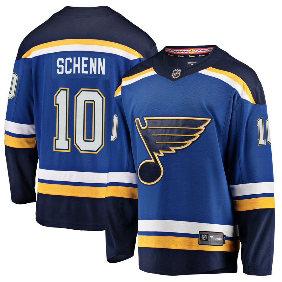 Men's St. Louis Blues Brayden Schenn Fanatics Branded Blue Breakaway Player Jersey - Jersey