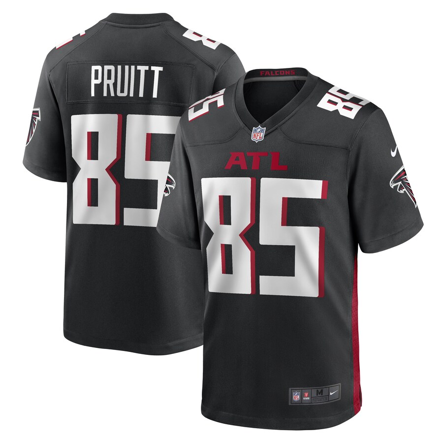 Men's Atlanta Falcons MyCole Pruitt Nike Black Game Player Jersey - Jersey